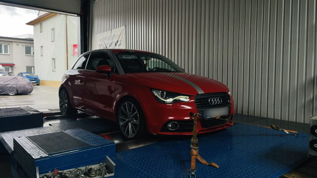 audi a1 v žiline vo firme profituning na uprave vykonu